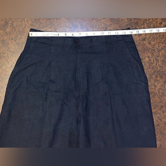 Vintage Connie Fails Pleated Black Pants - Picture 9 of 11